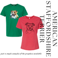 American Staffordshire Terrier Graphic Tee
