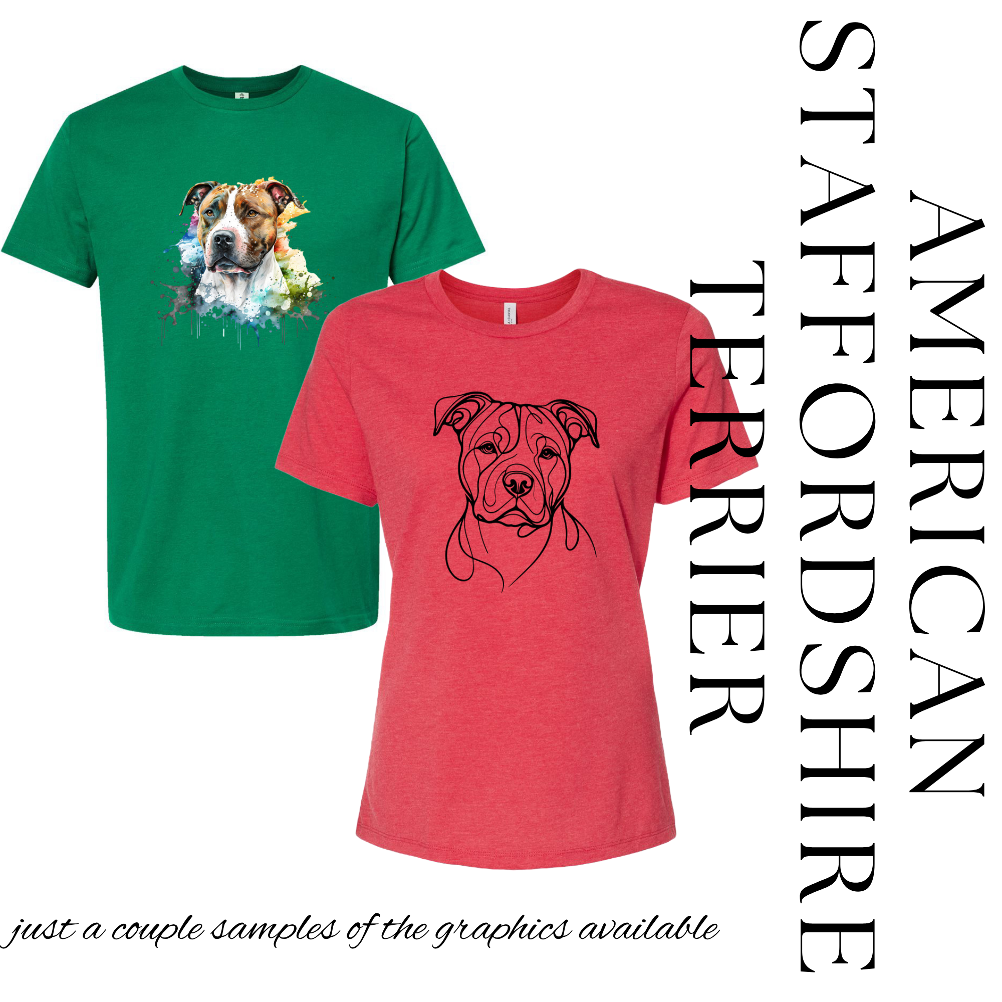 American Staffordshire Terrier Graphic Tee
