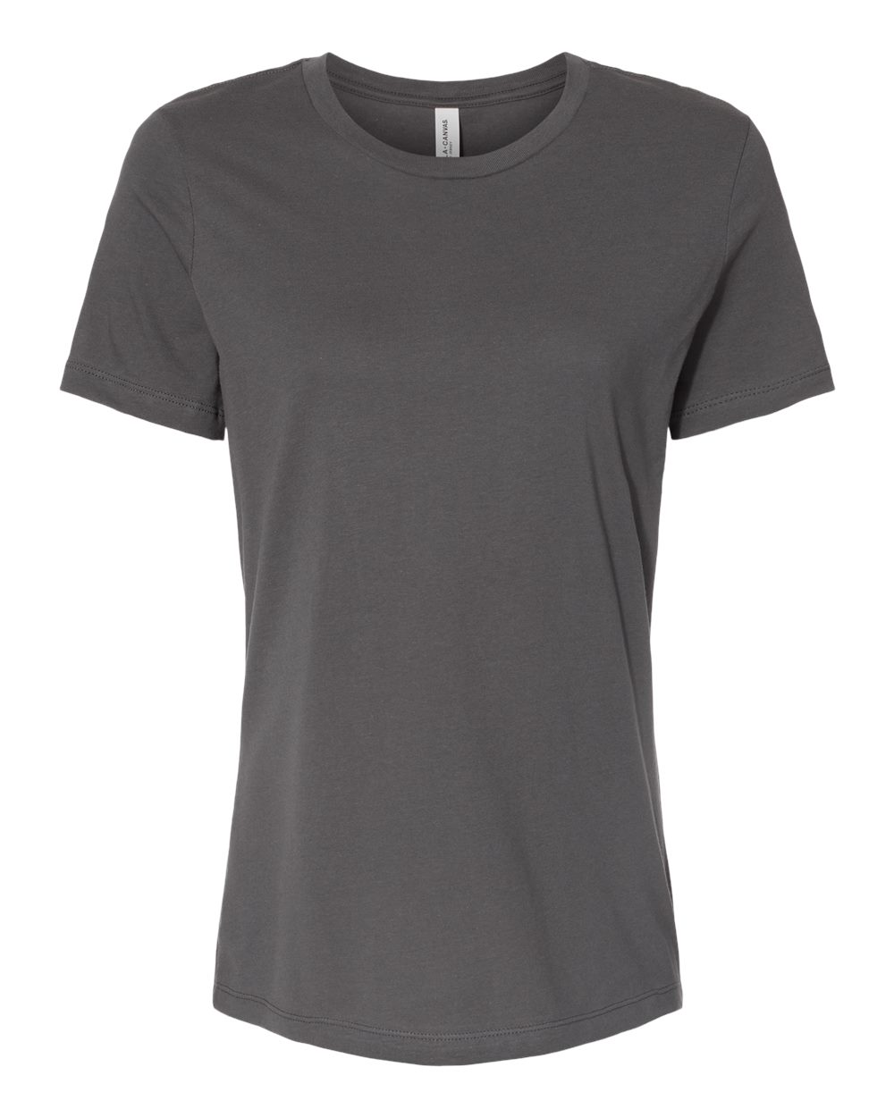 Ladies Crew Neck T - Asphalt (Grey)