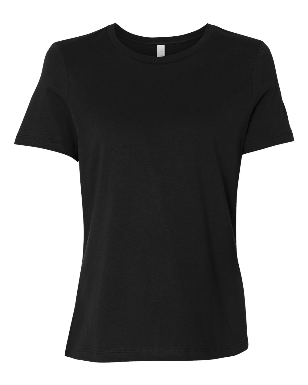 Ladies Crew Neck T - Black