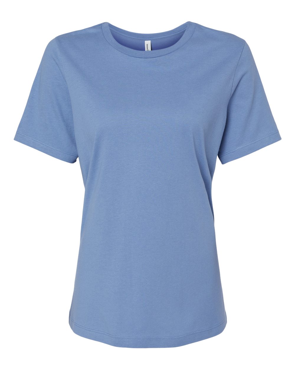 Ladies Crew Neck T - Carolina Blue