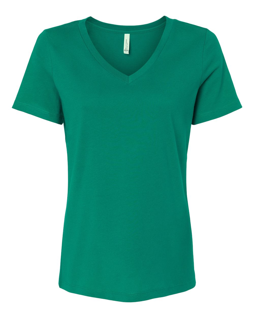 Ladies V-Neck T - Kelly