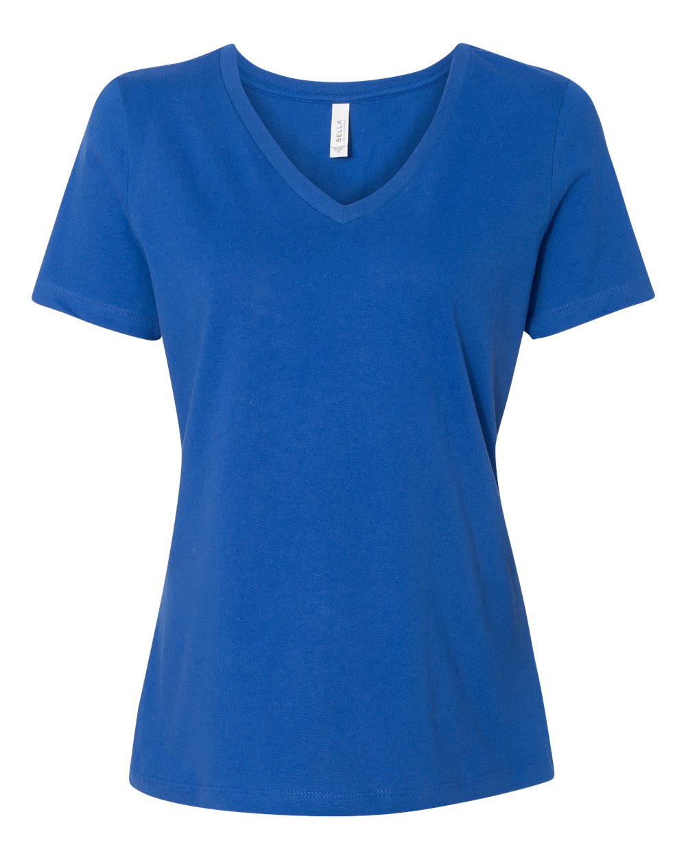 Ladies V-Neck T - True Royal