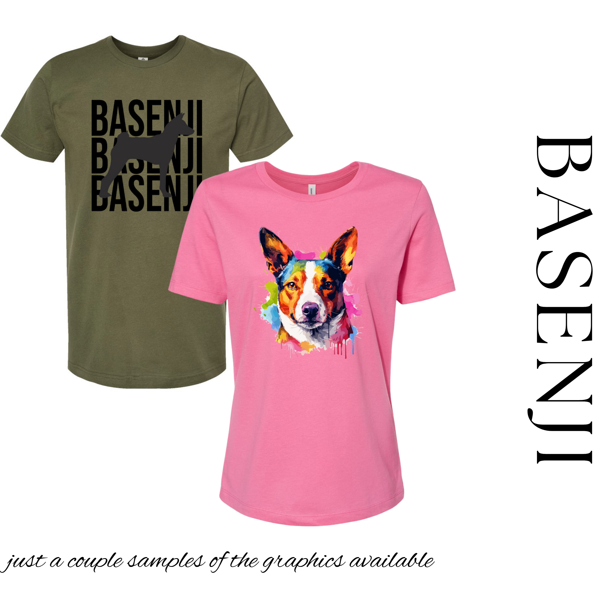 Basenji Graphic Tee