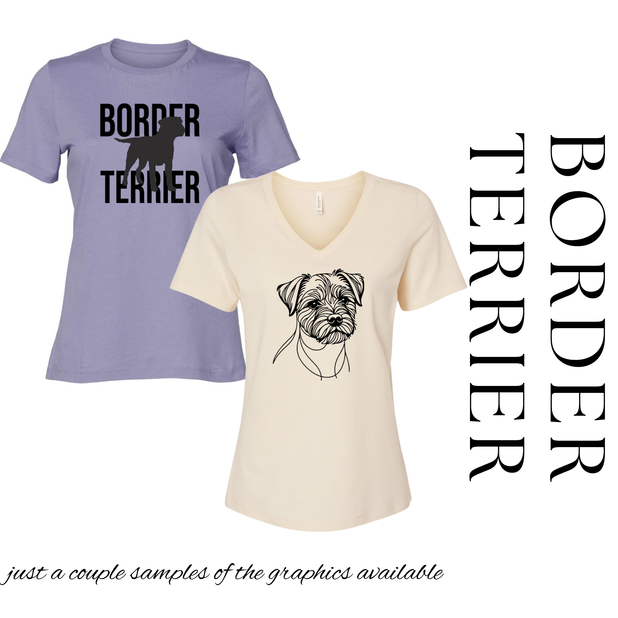 Border Terrier Graphic Tee