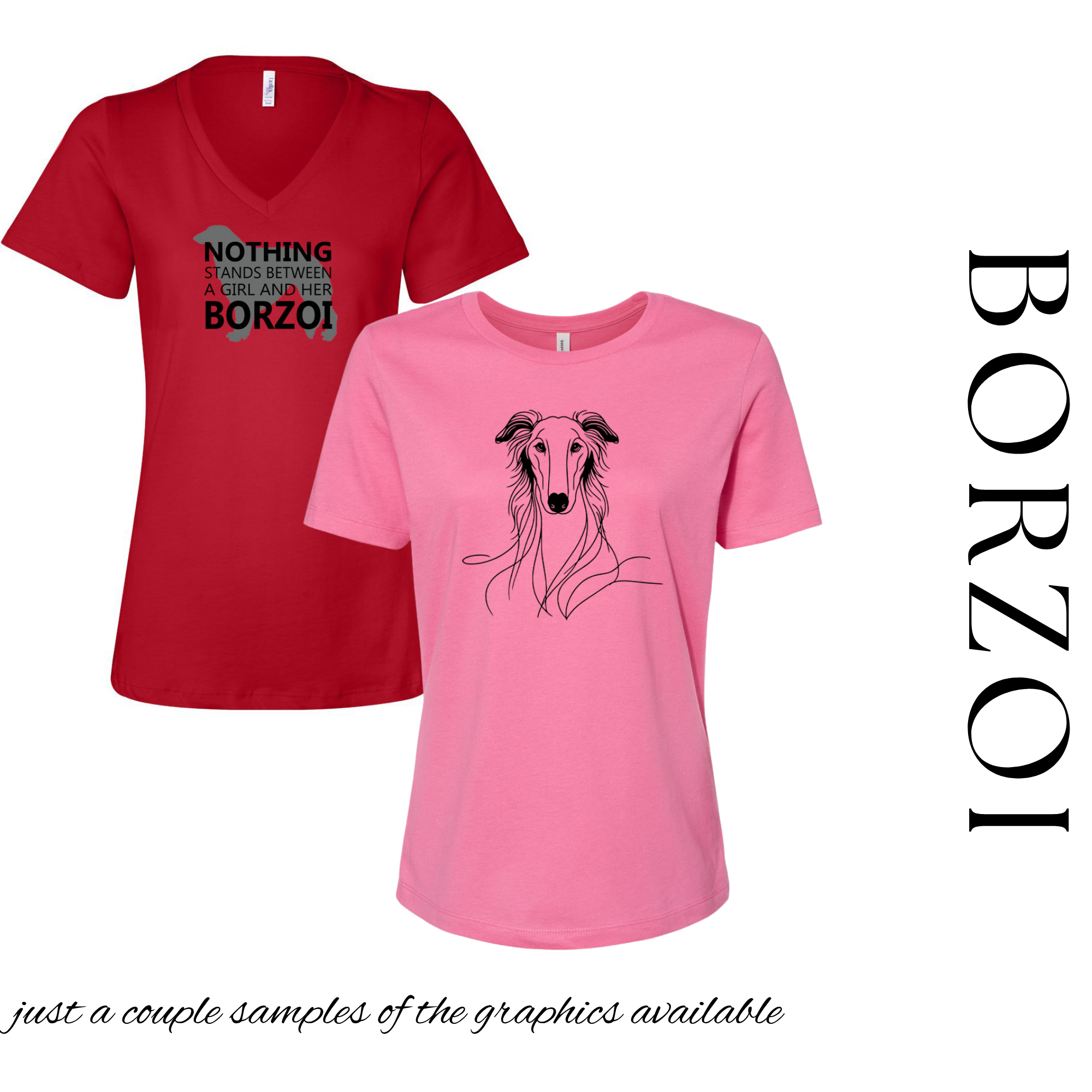 Borzoi Graphic Tee