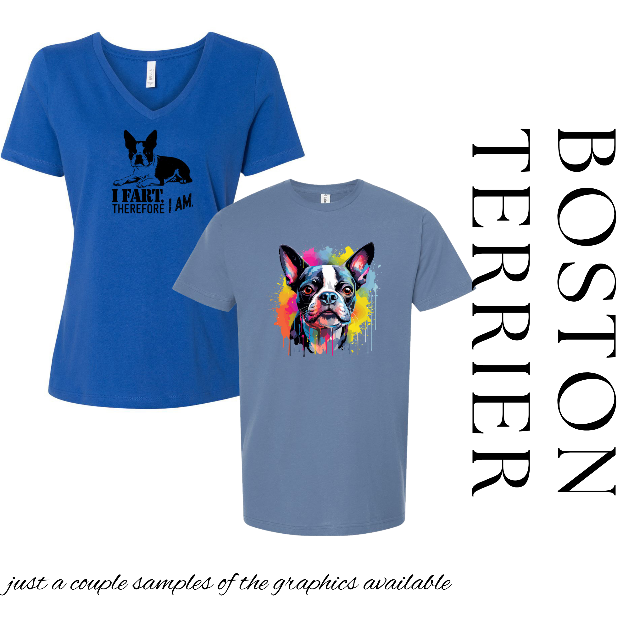 Boston Terrier Graphic Tee