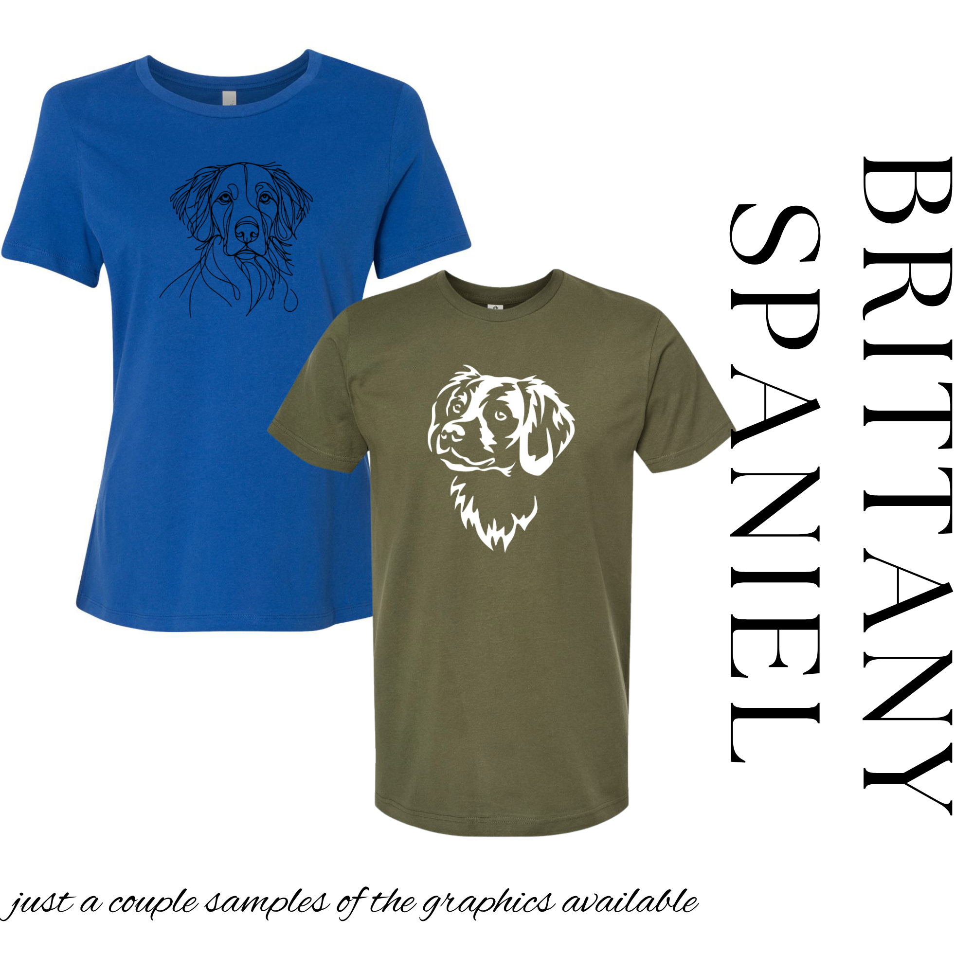 Brittany Spaniel Graphic Tee