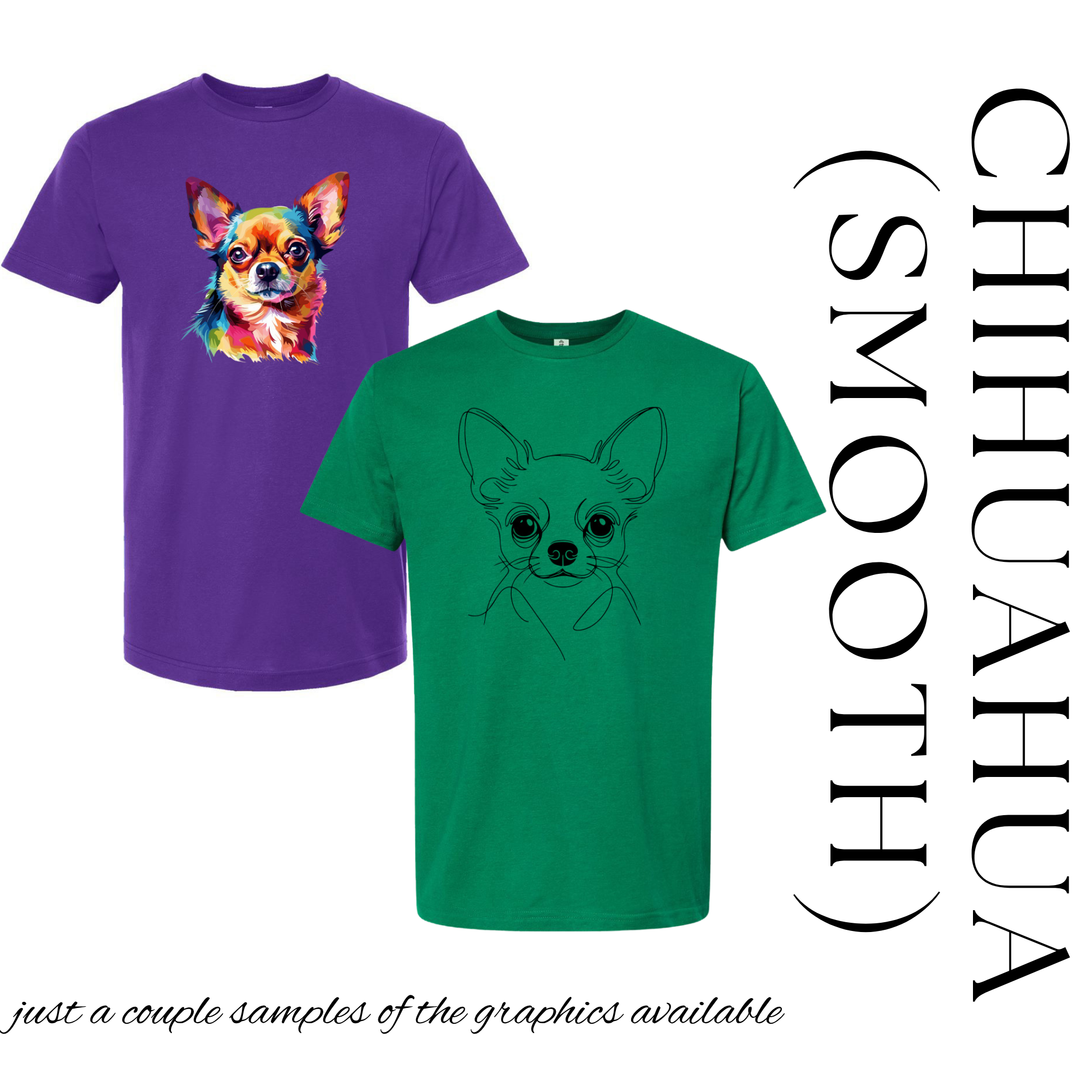 Chihuahua (Smooth) Graphic Tee