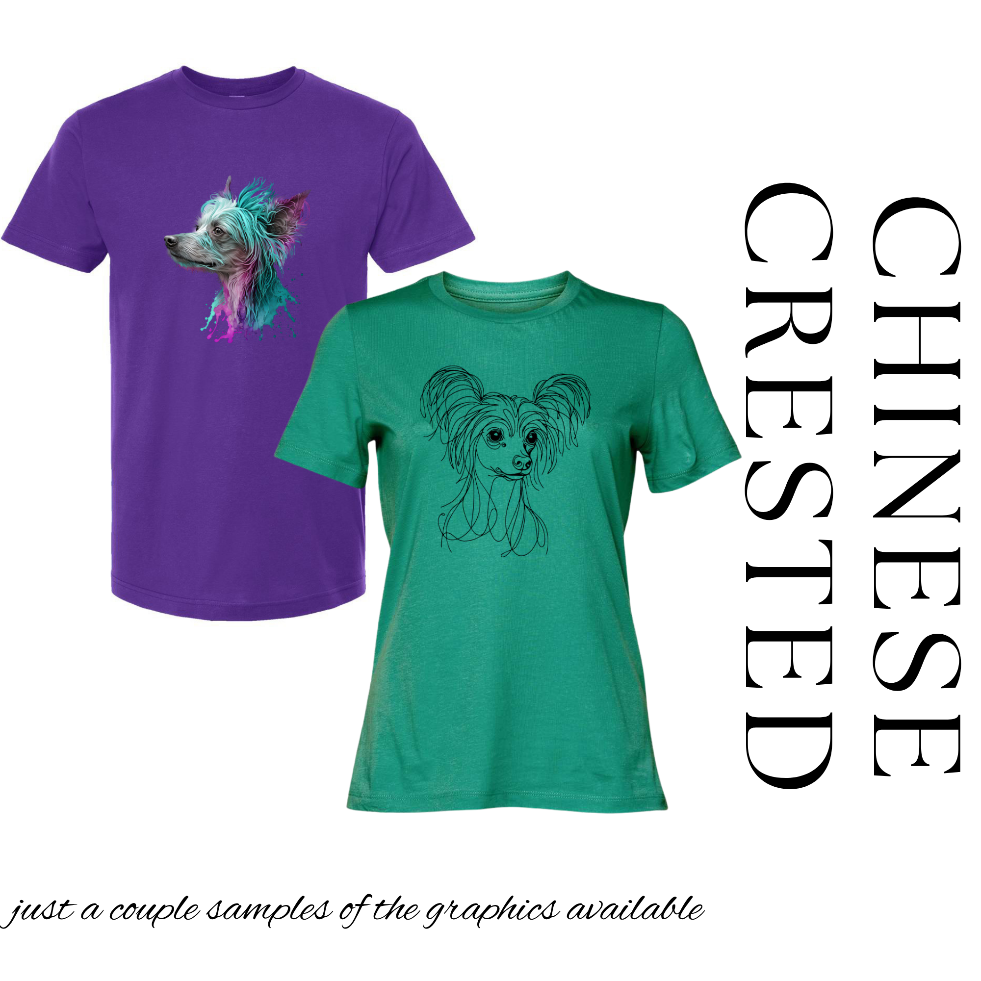 Chinese Crested Graphic Tee