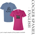 Cocker Spaniel - English Graphic Tee