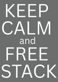 Keep calm and free stack