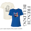 French Bulldog Graphic Tee
