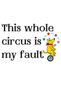 This whole circus is my fault