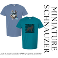 Miniature Schnauzer Graphic Tee