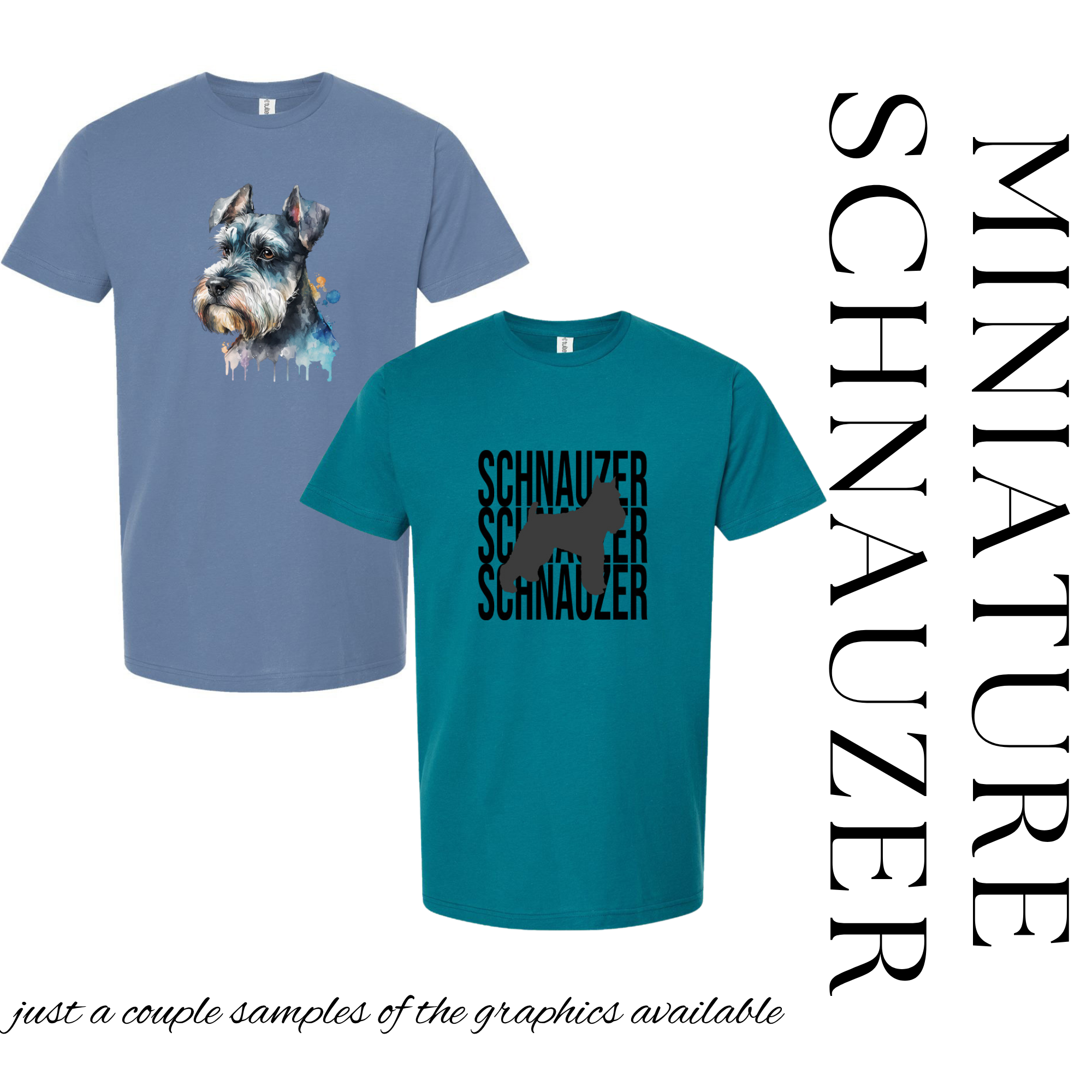 Miniature Schnauzer Graphic Tee