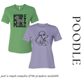 Poodle Graphic Tee