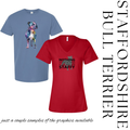 Staffordshire Bull Terrier Graphic Tee